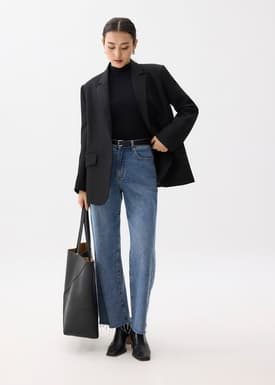 Minh Mock Neck Long Sleeve Top