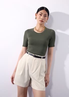 Charlie Knit Round Neck Top