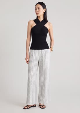 Aditi Multi-way Cross Over Knit Top