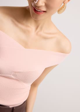 Aditi Multi-way Cross Over Knit Top