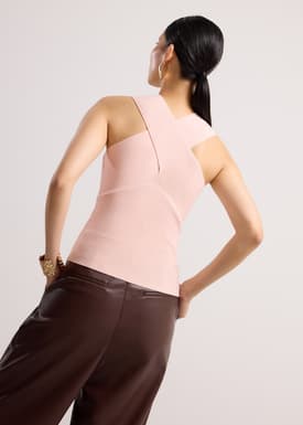 Aditi Multi-way Cross Over Knit Top