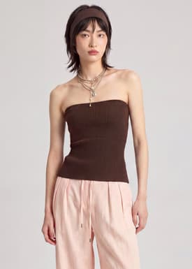 Ribbed Tube Top