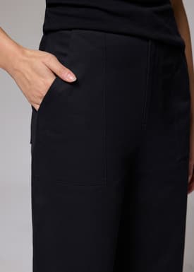 Brooklyn Cotton Wide Leg Culottes