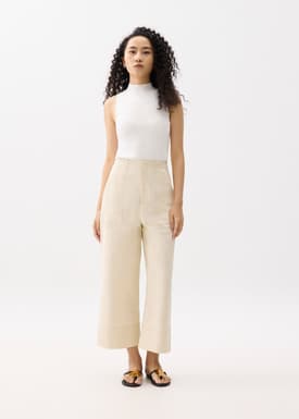Brooklyn Cotton Wide Leg Culottes