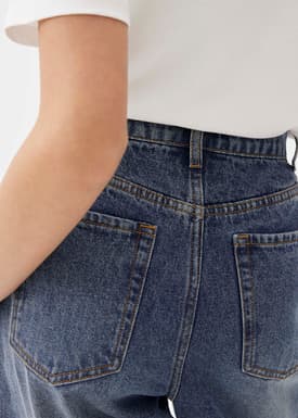 Flynn Cropped Mom Jeans