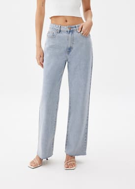 Elliot Denim Straight Leg Jeans