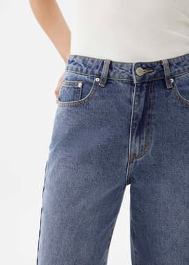 Elliot Denim Straight Leg Jeans
