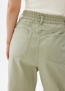 Sloane Elastic Paperbag Jeans