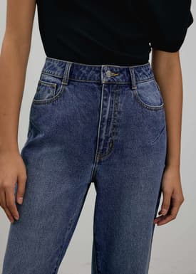 Suki Denim Slim Illusion Straight Leg Jeans