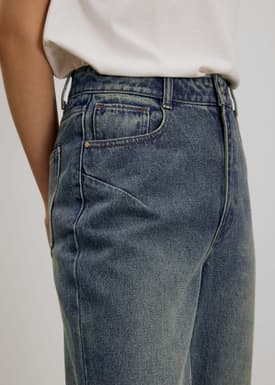 Suki Denim Slim Illusion Straight Leg Jeans