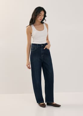 Mai Denim Barrel Jeans