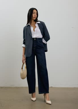 Mai Denim Barrel Jeans