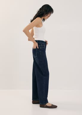 Mai Denim Barrel Jeans