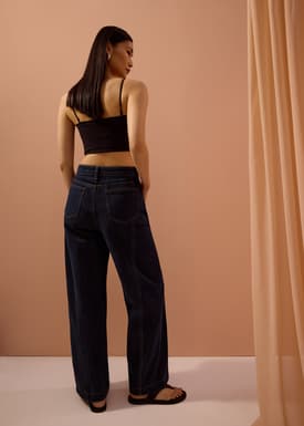 Parker Panelled Straight Leg Jeans