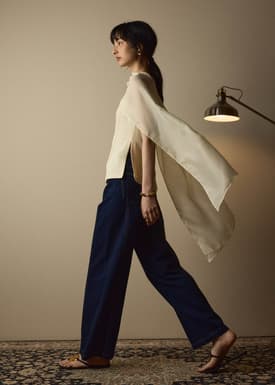 Parker Panelled Straight Leg Jeans