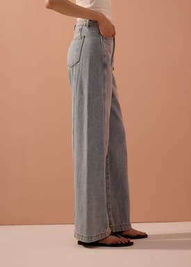 Parker Panelled Straight Leg Jeans