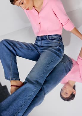 PETITE Leggy™ Addison Comfort Stretch Kick Flare Jeans