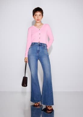 PETITE Leggy™ Addison Comfort Stretch Kick Flare Jeans