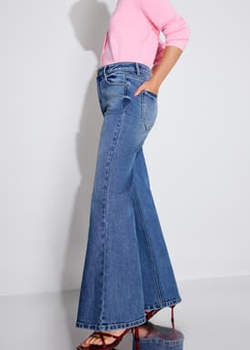 PETITE Leggy™ Addison Comfort Stretch Kick Flare Jeans