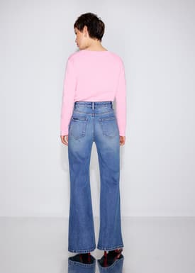 PETITE Leggy™ Addison Comfort Stretch Kick Flare Jeans