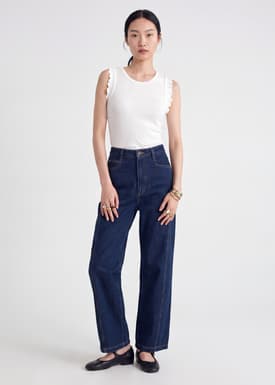 PETITE Parker Straight Leg Jeans