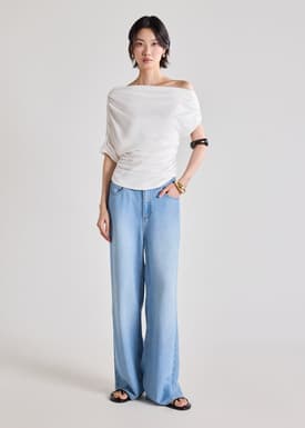 Stella Leggy™ Soft Denim Straight Leg Jeans