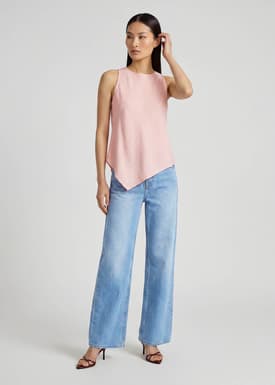PETITE Stella Leggy™ Soft Denim Straight Leg Jeans