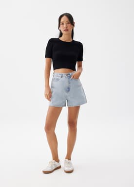 Yuki Classic Denim Shorts
