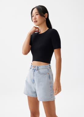 Yuki Classic Denim Shorts