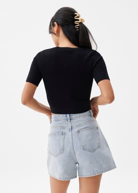 Yuki Classic Denim Shorts