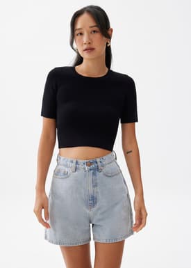 Yuki Classic Denim Shorts
