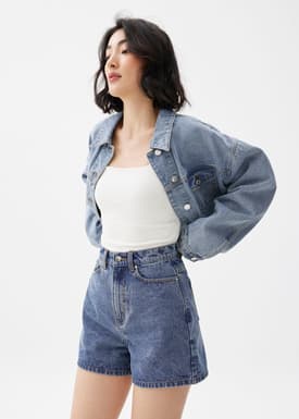 Yuki Classic Denim Shorts