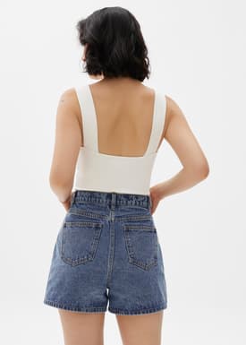Yuki Classic Denim Shorts