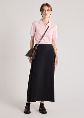 Neoprene A-line Skirt