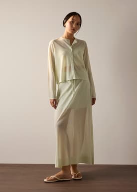 Rocio Sheer Knit Cardigan
