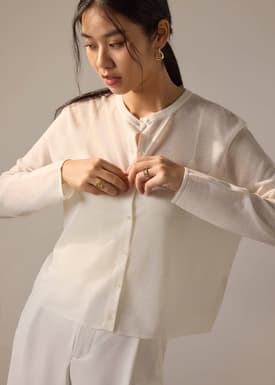 Rocio Sheer Knit Cardigan