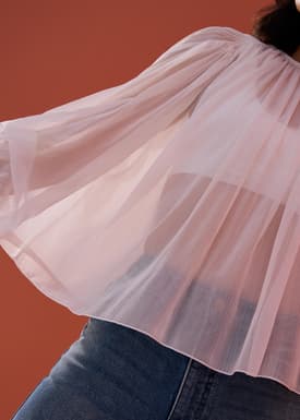 Sheer Poet Blouse