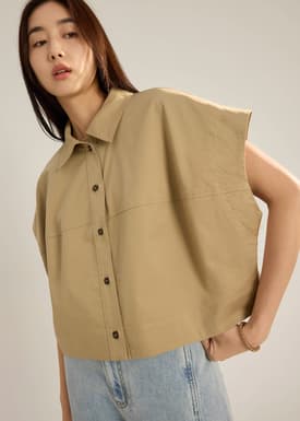 Oversized Button Down Shirt