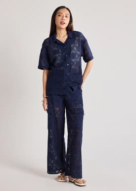 Crochet Relaxed Shirt