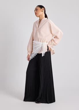 Oversized Puff Sleeve Shirt