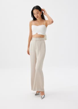 BraFree by LB Jacquard Bustier Camisole Top