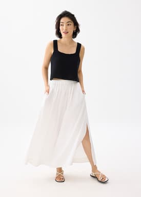 Knit Scoop Neck Tank Top