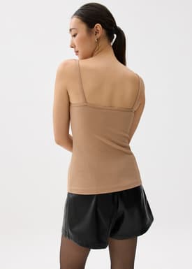 Fitted Jersey Camisole Top