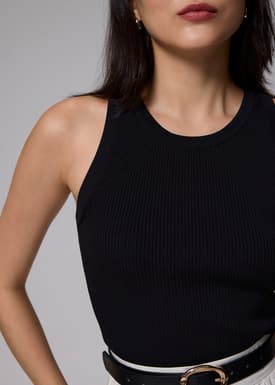Knit Fitted Tank Top