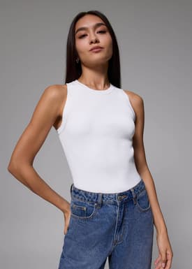 Knit Fitted Tank Top
