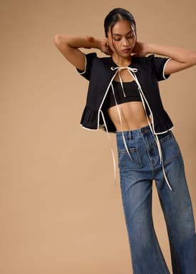 BraFree by LB Jersey Scoop Neck Bra Top