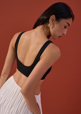 BraFree by LB Jersey Scoop Neck Bra Top