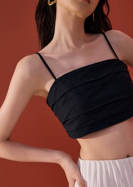 Cotton Camisole Top in Desert Haze
