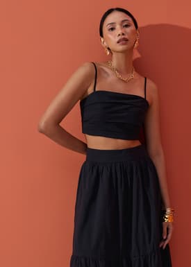 Cotton Camisole Top in Desert Haze