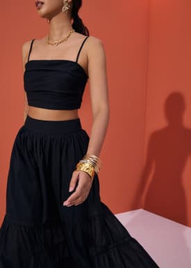 Cotton Camisole Top in Desert Haze